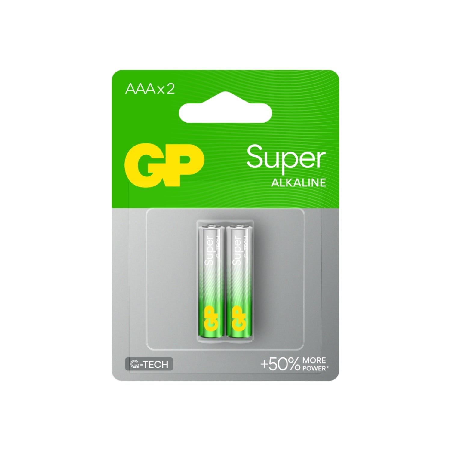 GP Super Alkaline AAA (pack of 2)